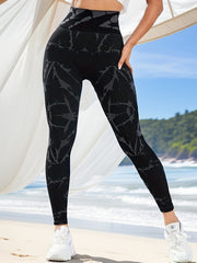 High Waist Yoga Pants Slim Fit Stretchy Fitness Yoga Leggings Women's Activewear