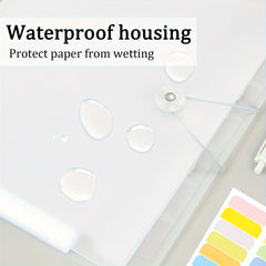 A4 File Folder 13 Pockets Expandable Waterproof Bag