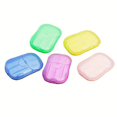 Portable Soap Flakes 10 Boxes 200pcs Travel Hand Washing Cleaning Soap