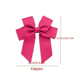 20pcs Knotted Bow Hairpin Baby Girls Hair Clip Accessories