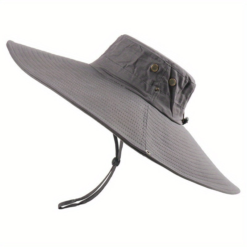 Oversized Brim Bucket Hat Outdoor Sun Protection Summer Hiking Sand