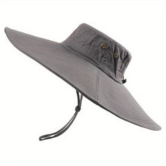 Oversized Brim Bucket Hat Outdoor Sun Protection Summer Hiking Sand