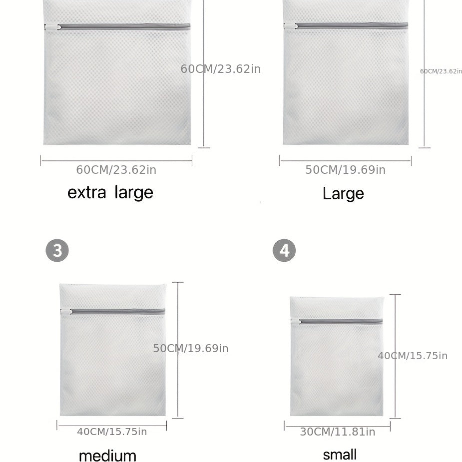 Zipper Mesh Laundry Bag for Clothes Underwear Storage