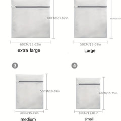 Zipper Mesh Laundry Bag for Clothes Underwear Storage