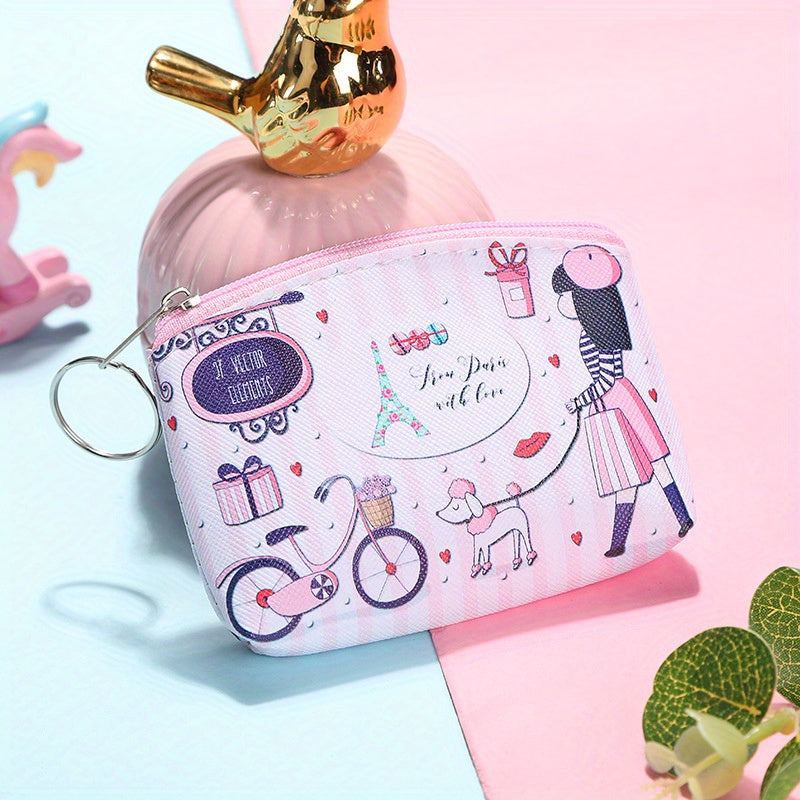 PU Coin Purse Sanitary Napkin Storage Bag Holder Pouch