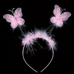Cartoon Butterfly Hair Hoop Dress Up Headwear