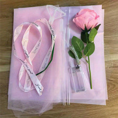 79 cm Red Wave Ball Luminous Rose Balloon Bouquet Gift