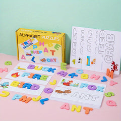 Wooden Spelling Word Game Educational Toy for Kids