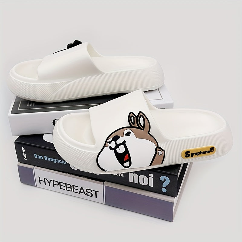 Easter Cartoon Rabbit Slippers for Men Women Non Slip Indoor Outdoor