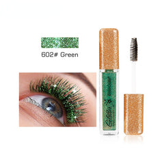 Sparkling Mascara Sequin Broken Diamond Slender Mascara Long Lasting