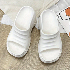 Women's Solid Sports Sandals Soft Comfortable Open Toe Shoes