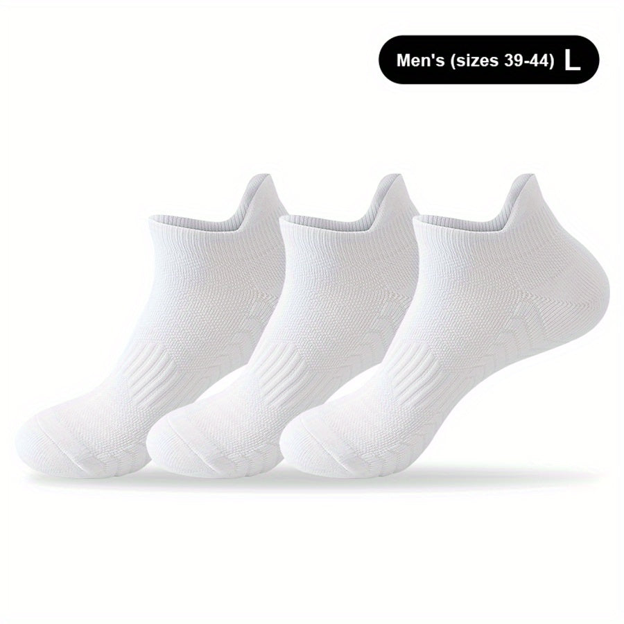 3 Pairs Men's Striped Casual Comfortable Socks