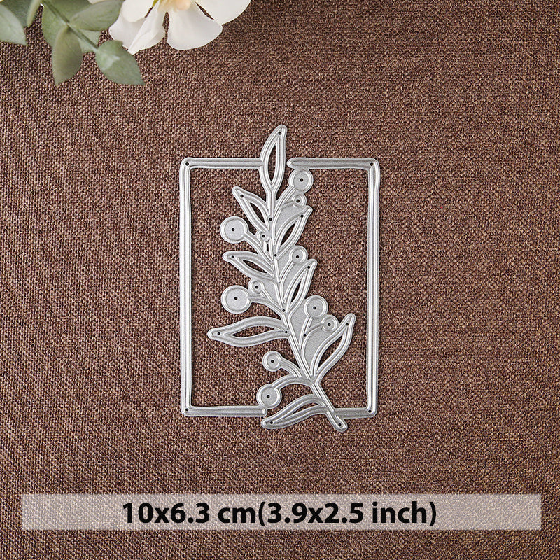 Flowers Leaves Metal Cutting Dies Decorative Embossing Stencils