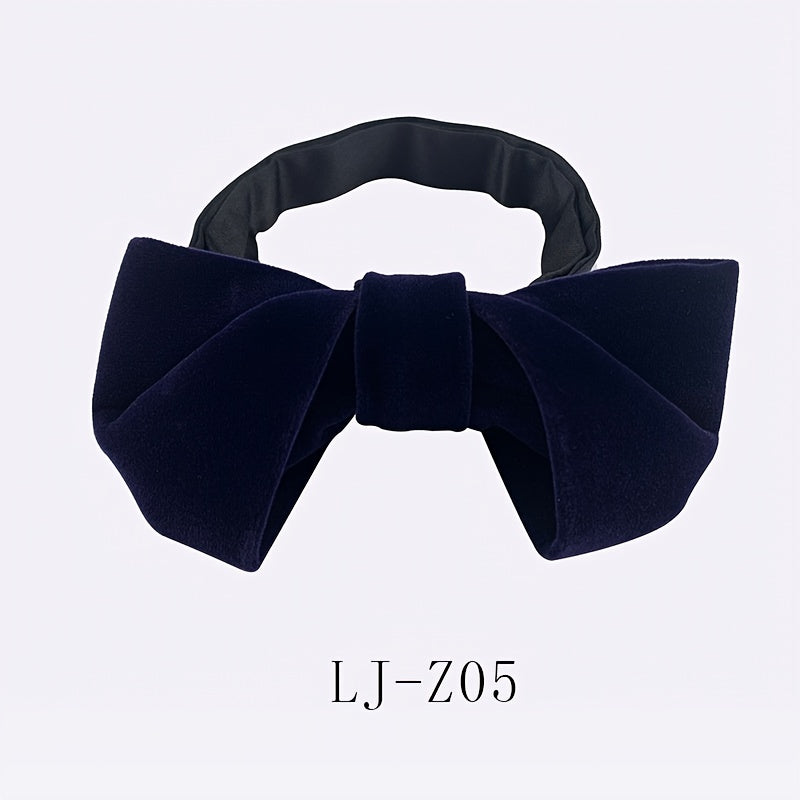Bow Tie Dress Bow Knot Polyester Silk Yarn Wrinkle Resistant Fabric