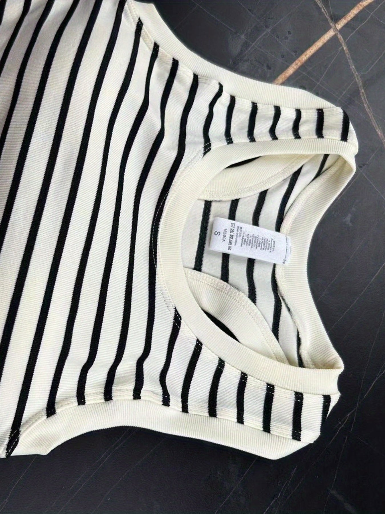 2pcs Striped Tank Top Women's Summer Tops