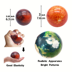 Solar System Planets Stress Balls - Educational Toys for Adults