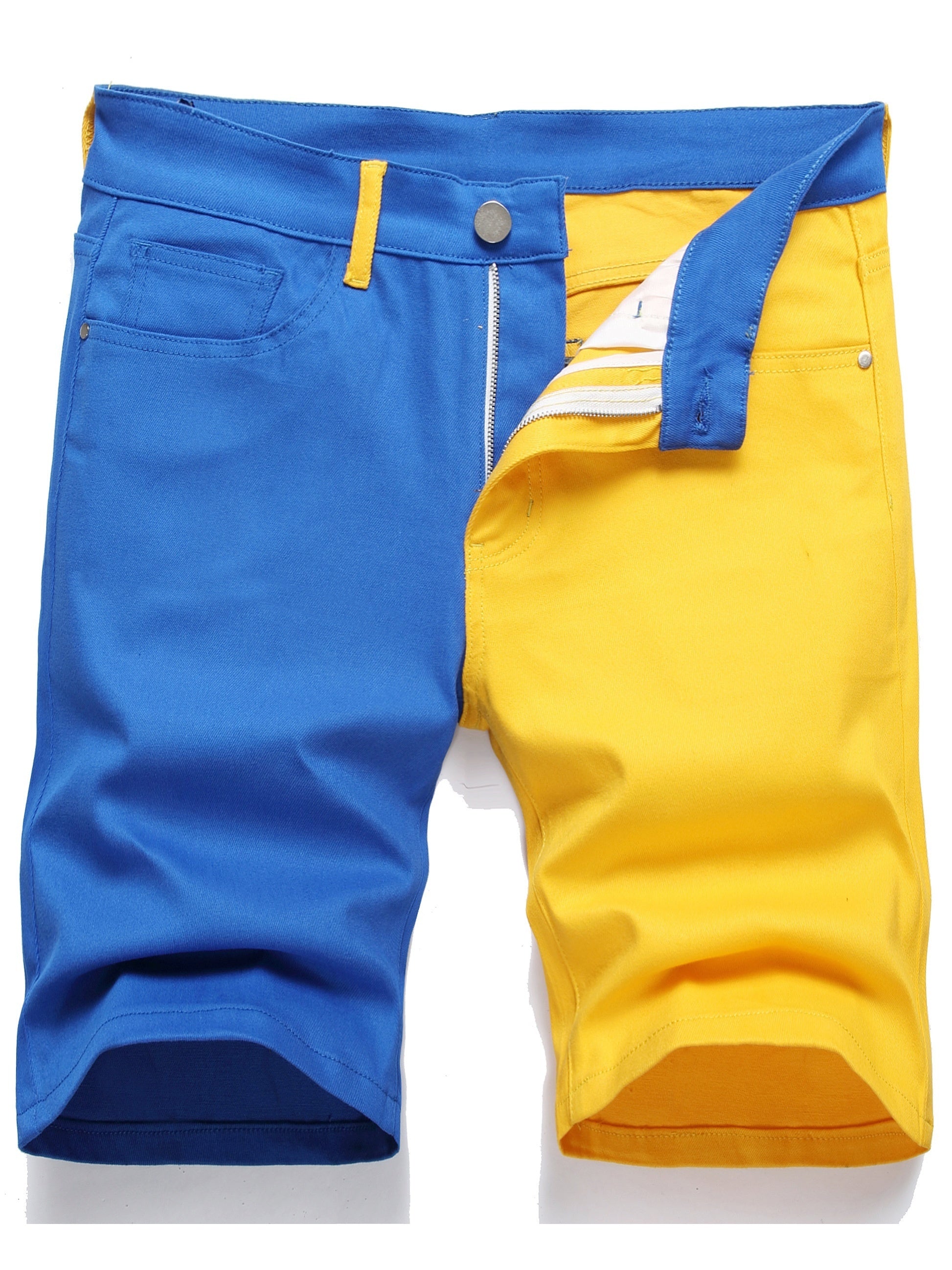 Men's Casual Street Style Denim Shorts for Summer