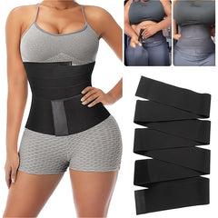 Invisible Tummy Wrap Body Shaper Abdomen Waist Trainer