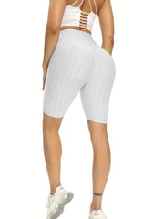 Summer Honeycomb Butt Lifting Shorts Women's Activewear