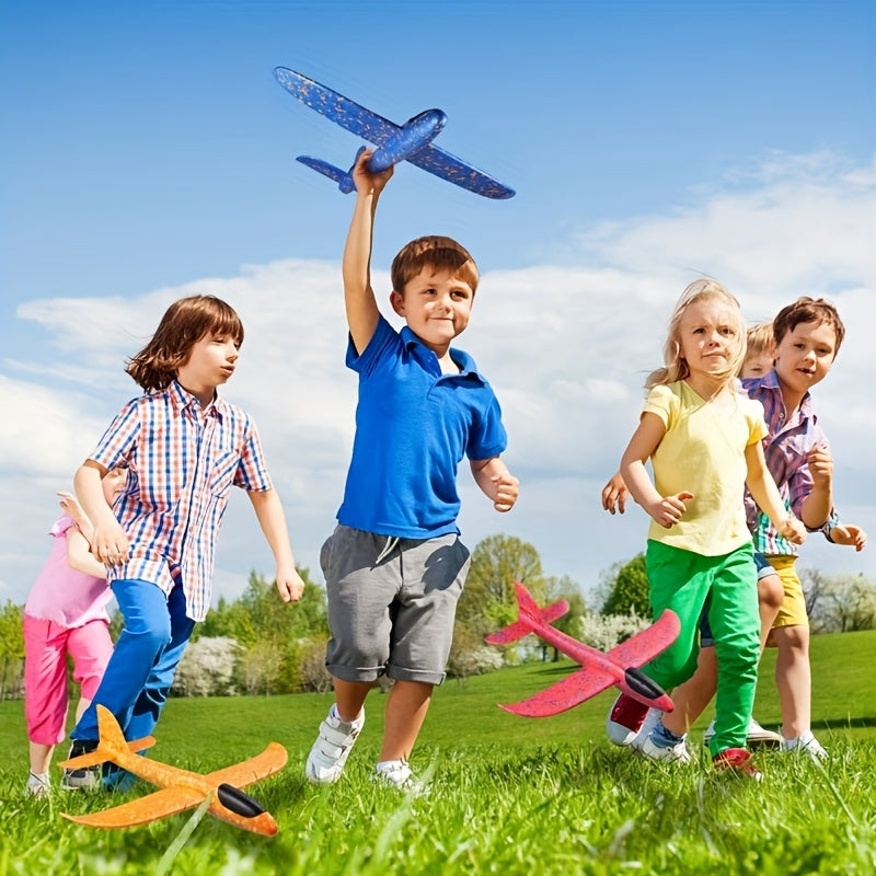Kids Outdoor Glider Toys - Hand Thrown Aircraft for Parties