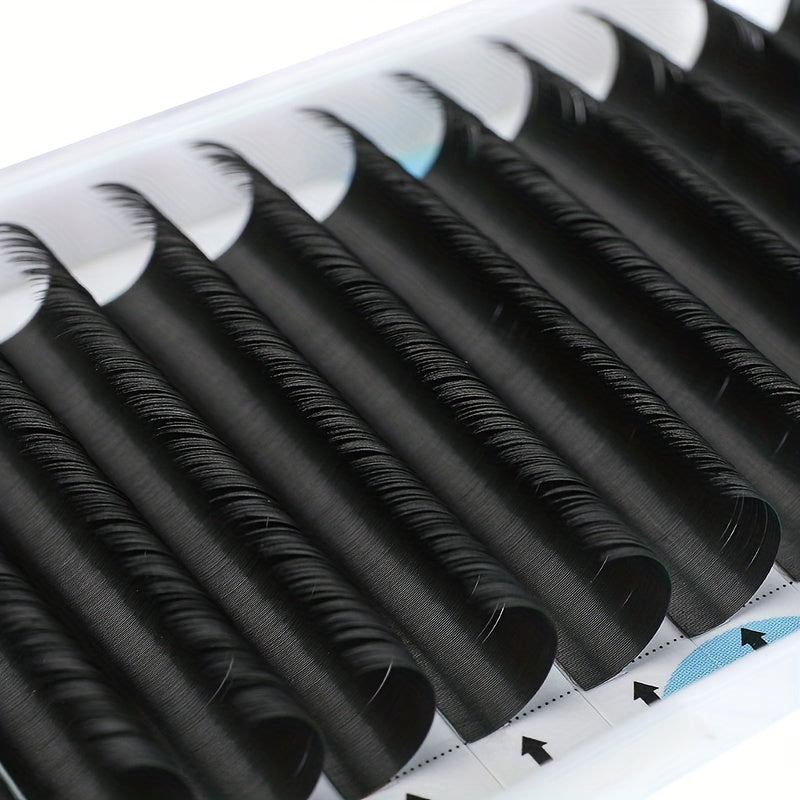 Matte Flat Hair Lashes Natural Cross Fluffy Cluster Lashes Extension