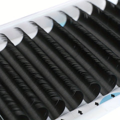 Matte Flat Hair Lashes Natural Cross Fluffy Cluster Lashes Extension