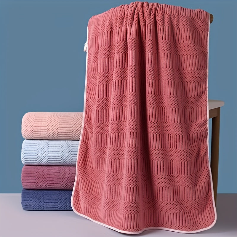 6pcs Soft Towel Set Coral Fleece Bath Linen Sets