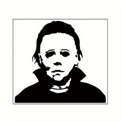Large Holiday Decals Michael Myers Horror Sticker for Home Car Window