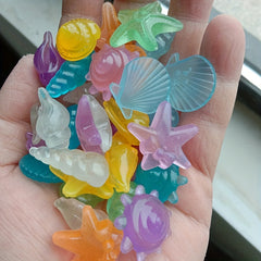 10pcs Glow In The Dark Decorative Pebble for Garden and Aquarium