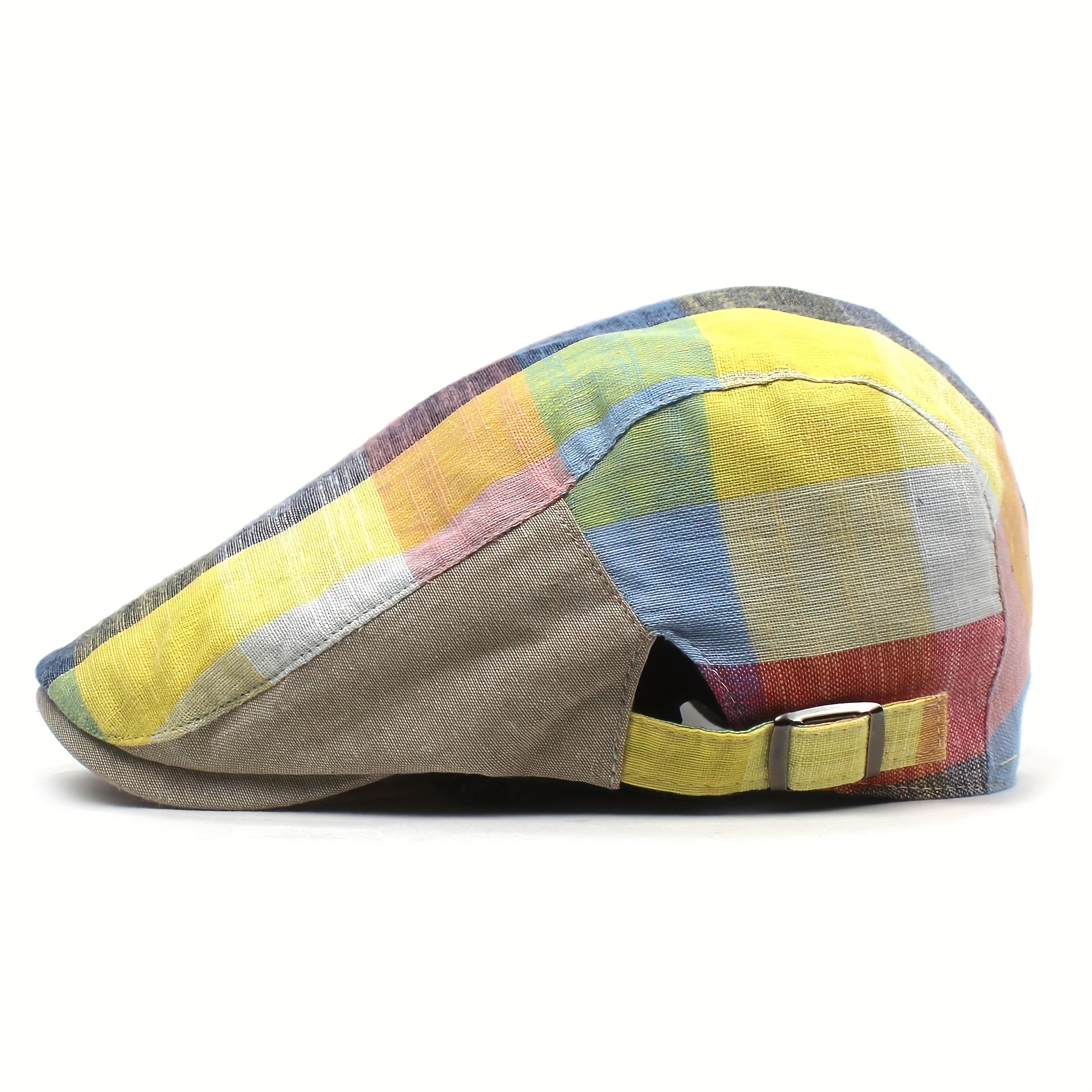 Plaid Cowboy Hat Western Style Unisex