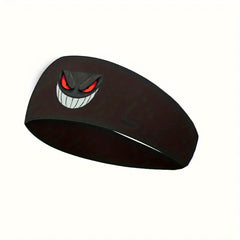Men's Dark Aesthetics Sports Headband Breathable Mesh for Fitness