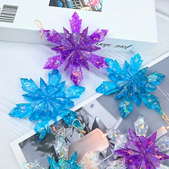 DIY Christmas Ornaments Jewelry Pendant Key Ring Molds