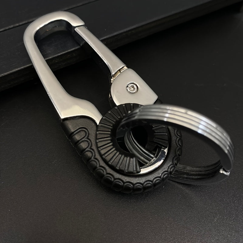 Stainless Steel Keychain Men Women Car Keychain