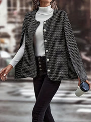 Long Sleeve Blazer Single Breasted Open Front Outerwear Women's