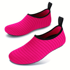 Women's Water Socks Stripes Beach Creek Shoes Slip-on Outdoor Sports Shoes