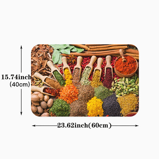 Colorful Spice Vintage Kitchen Area Rug