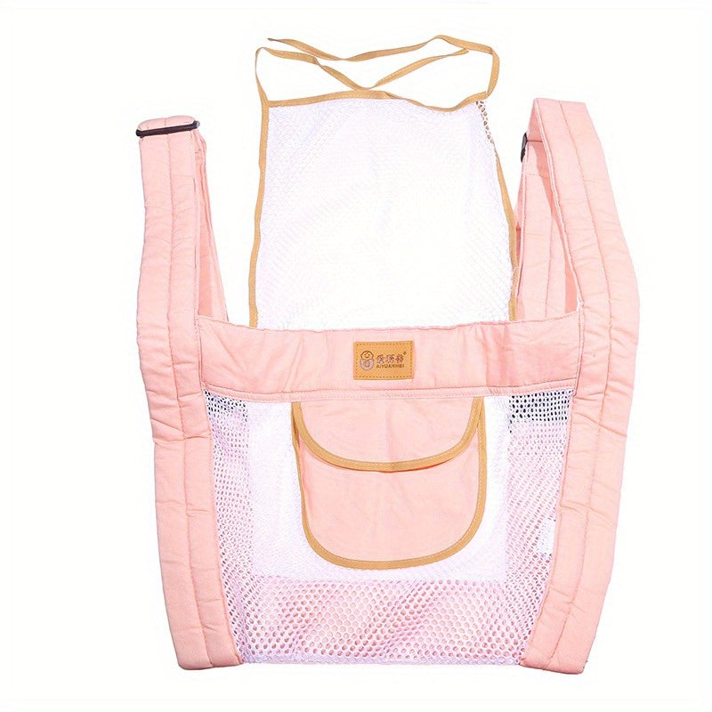 Double Mesh Breathable Baby Carrier for Comfort and Support