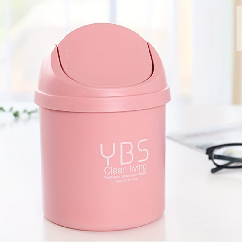 Mini Waste Bin Small Trash Can Desktop Desk Storage