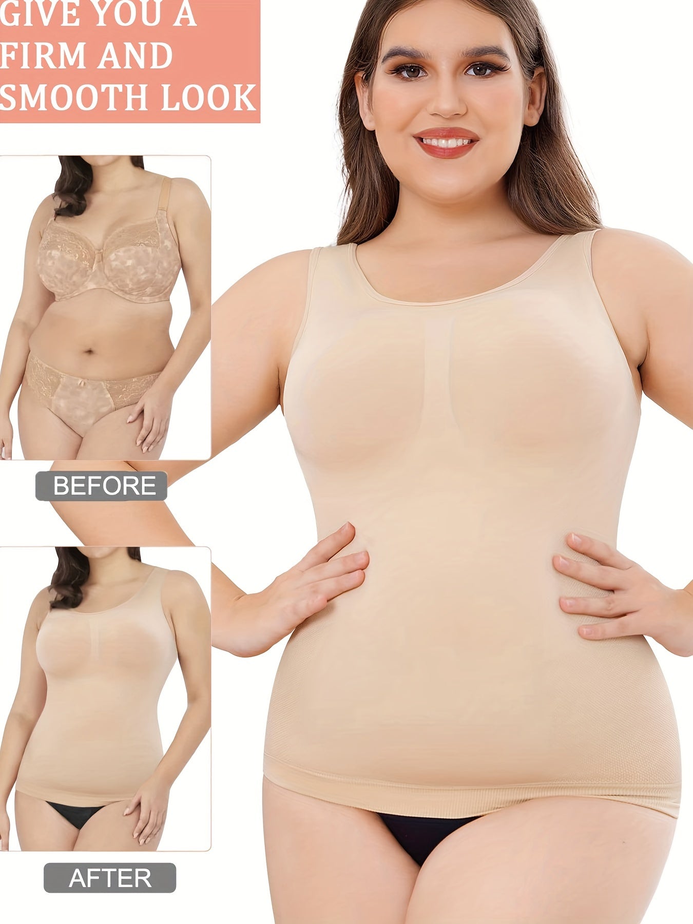 Compression Seamless Body Shaper Tank Top Women's Activewear