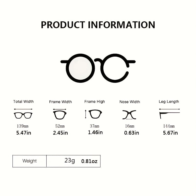 Vintage Cat Eye Thin Metal Temple Anti Bule Eyewear