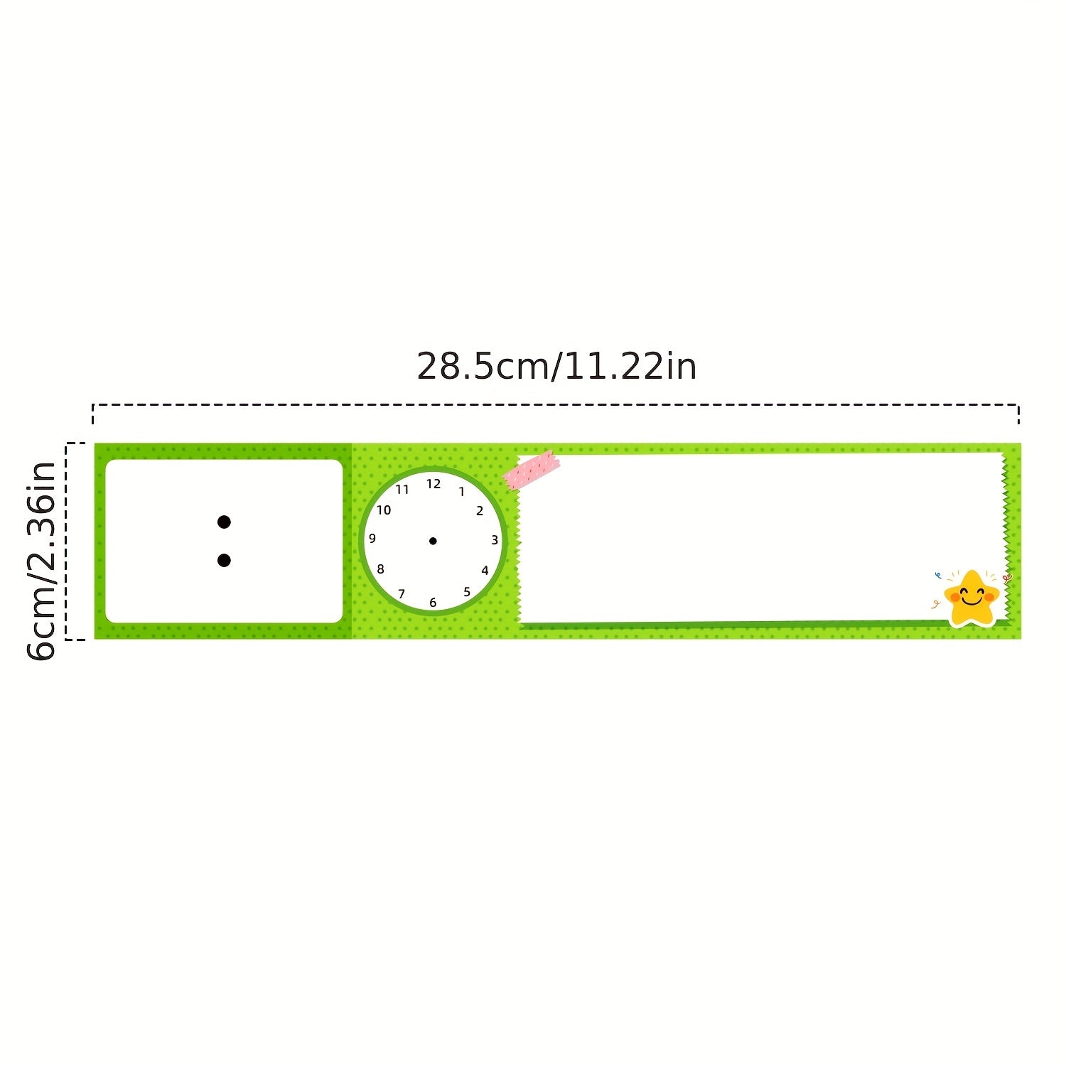 12-Piece Visual Schedule Pocket Chart Add-Ons for Toddlers & Classroom