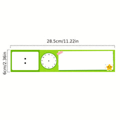 12-Piece Visual Schedule Pocket Chart Add-Ons for Toddlers & Classroom