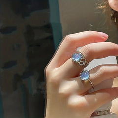 Adjustable Vintage Ring Girls Birthday Holiday Party Gift