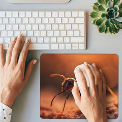 Small Ant Pattern Gaming Mouse Pad 20x24cm