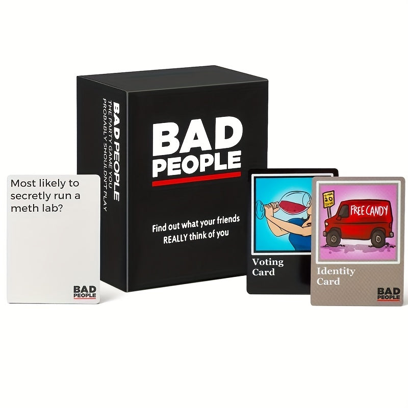 Drunk BAD People Basic Party Games Card For Men WomenHalloween