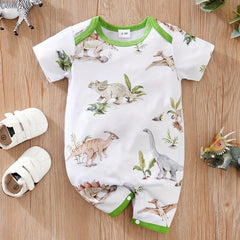 Baby Sea Turtle Short Sleeve Romper Jumpsuit