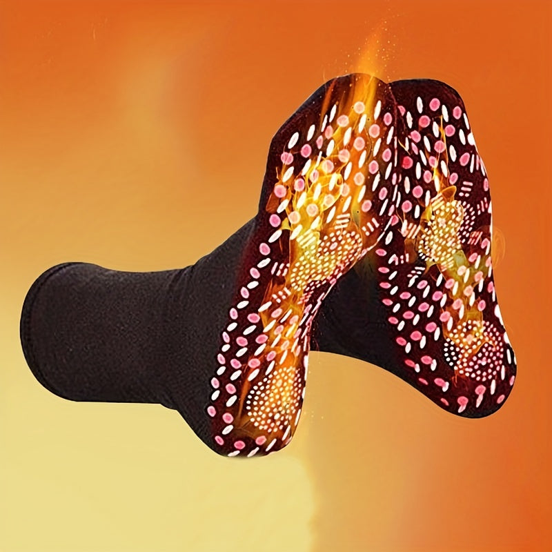 3 Pairs Warm & Fuzzy Socks Crew Socks Women's Stockings