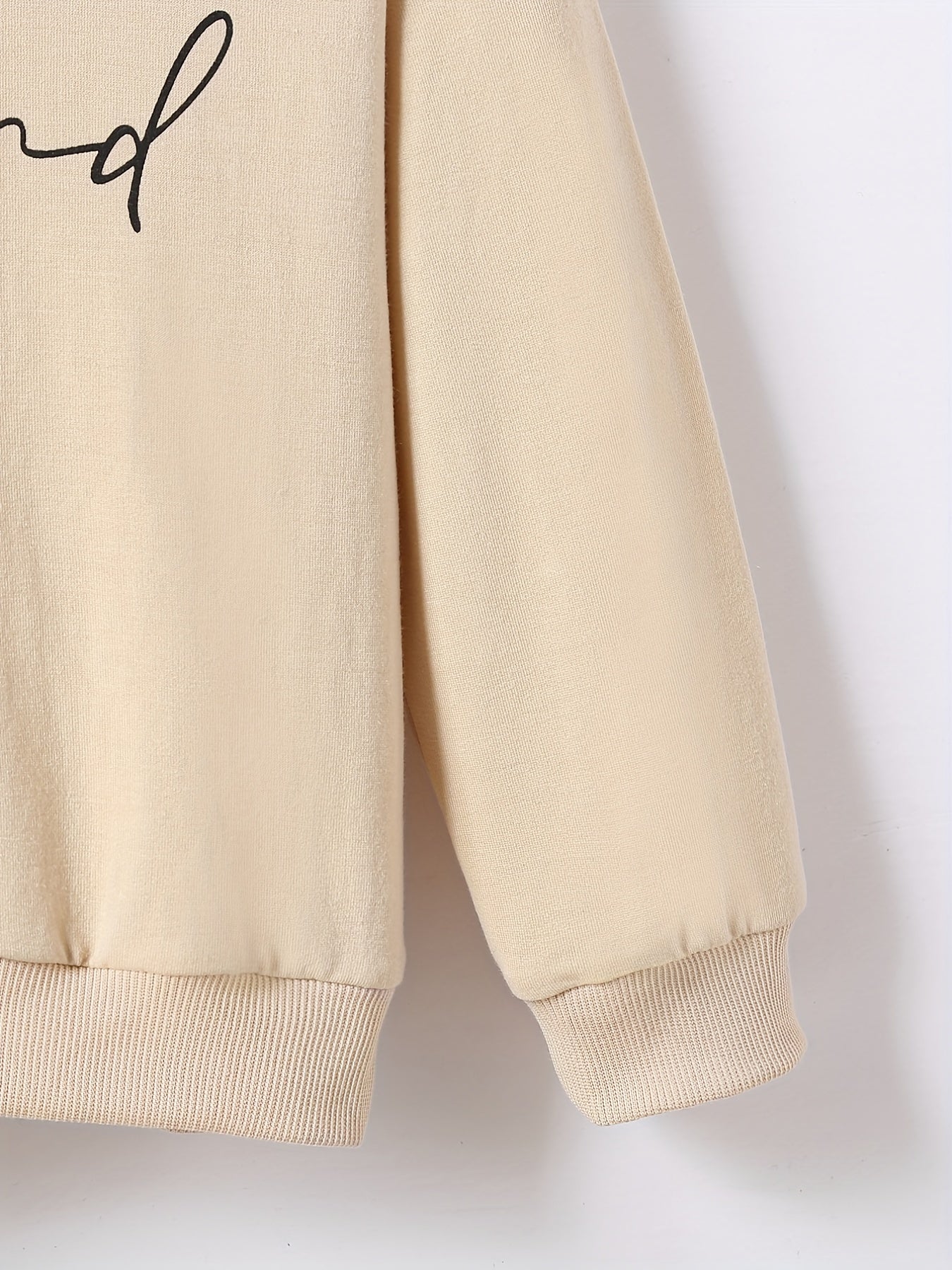 Boy's Hoodie & Sweatpants Set BE KIND Print Kid's Clothes