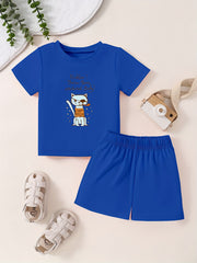 Toddler Lucky Dragon T-shirt & Shorts Set