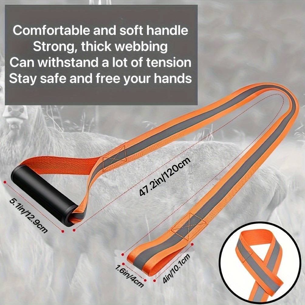 Heavy Duty Deer Drag And Harness for Outdoor Use